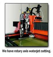 aloma water jet cutting